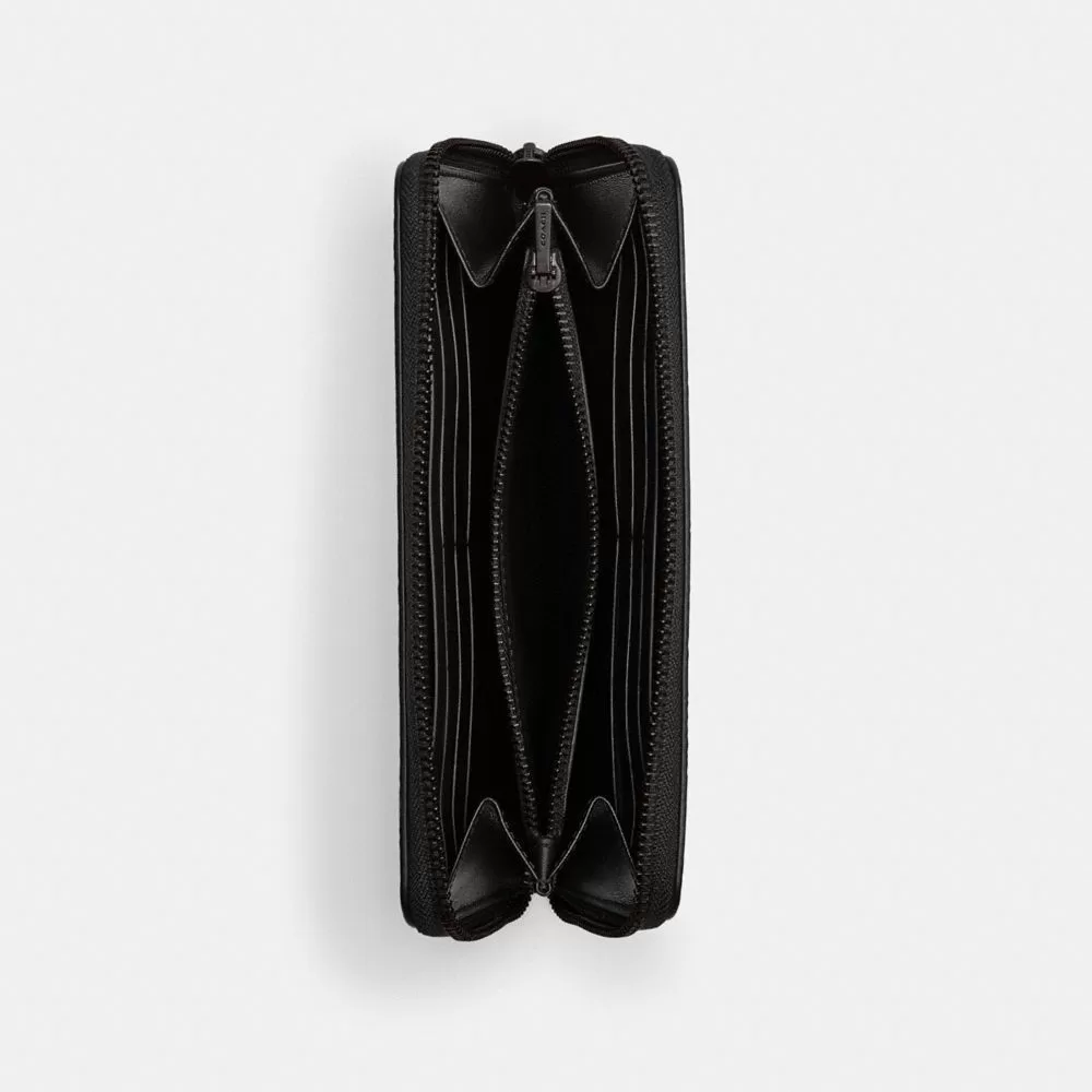 Coach Accordion Wallet In Signature Canvas With Graphic Large Wallet Men Gray Multicolored Coach Accordion Wallet In Signature Canvas With Graphic Large Wallet Men Gray Multicolored