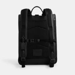 Coach Beck Roll Top Backpack In Signature Canvas Backpacks Men Grey