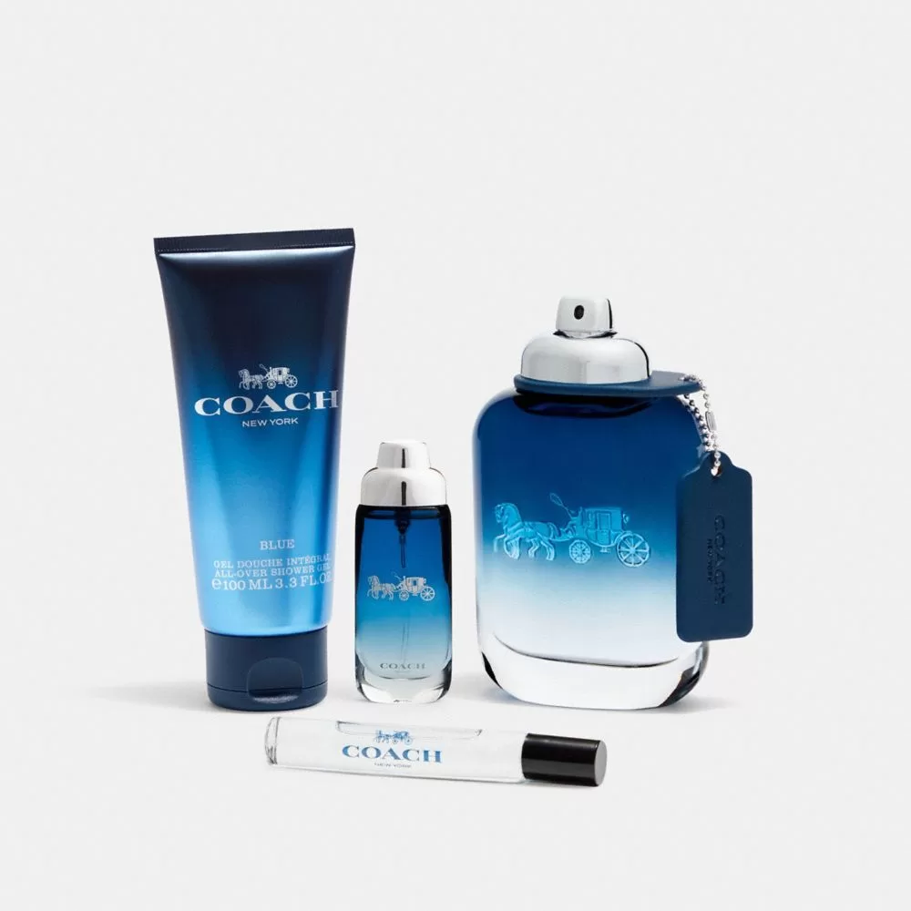Coach Blue Eau De Toilette 3 Piece Gift Set Fragrance Men Multicolor Coach Blue Eau De Toilette 3 Piece Gift Set Fragrance Men Multicolor