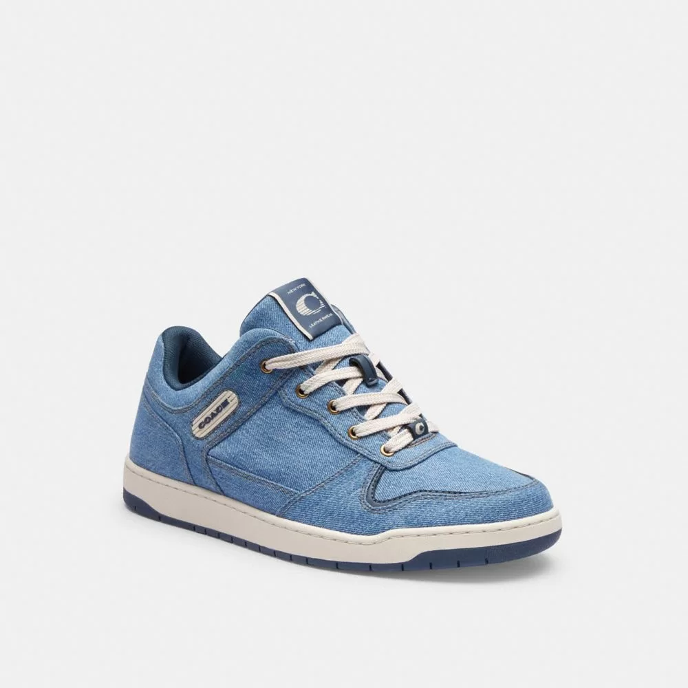 Coach C201 Sneaker Sneakers Men Indigo Blue Coach C201 Sneaker Sneakers Men Indigo Blue