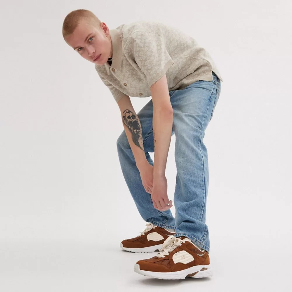 Coach C301 Sneaker Sneakers Men Multicolored Coach C301 Sneaker Sneakers Men Multicolored