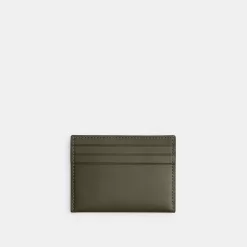 Coach Card Case Card Case Men Green