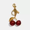 Coach Cherry Bag Charm Jewelry Women Red