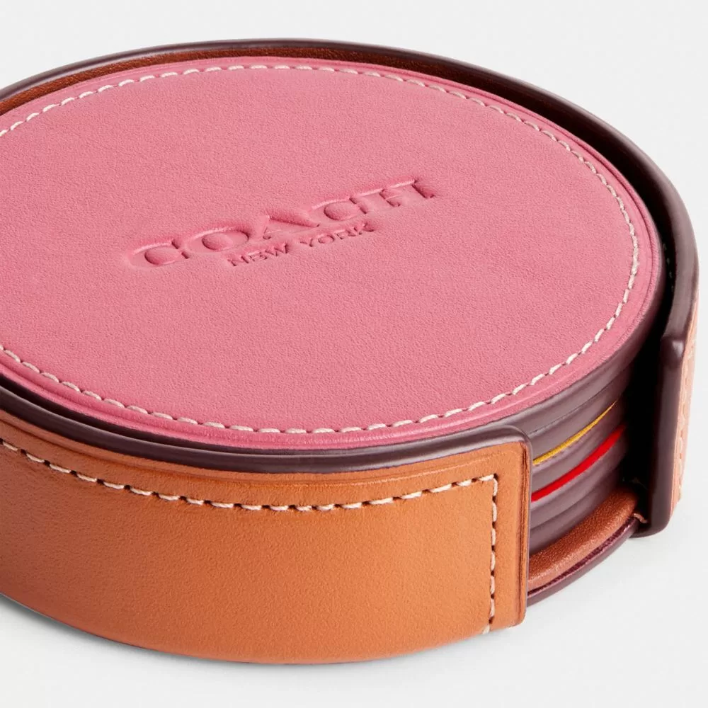 Coach Coaster Set Travel Bag Women Multicolored Coach Coaster Set Travel Bag Women Multicolored