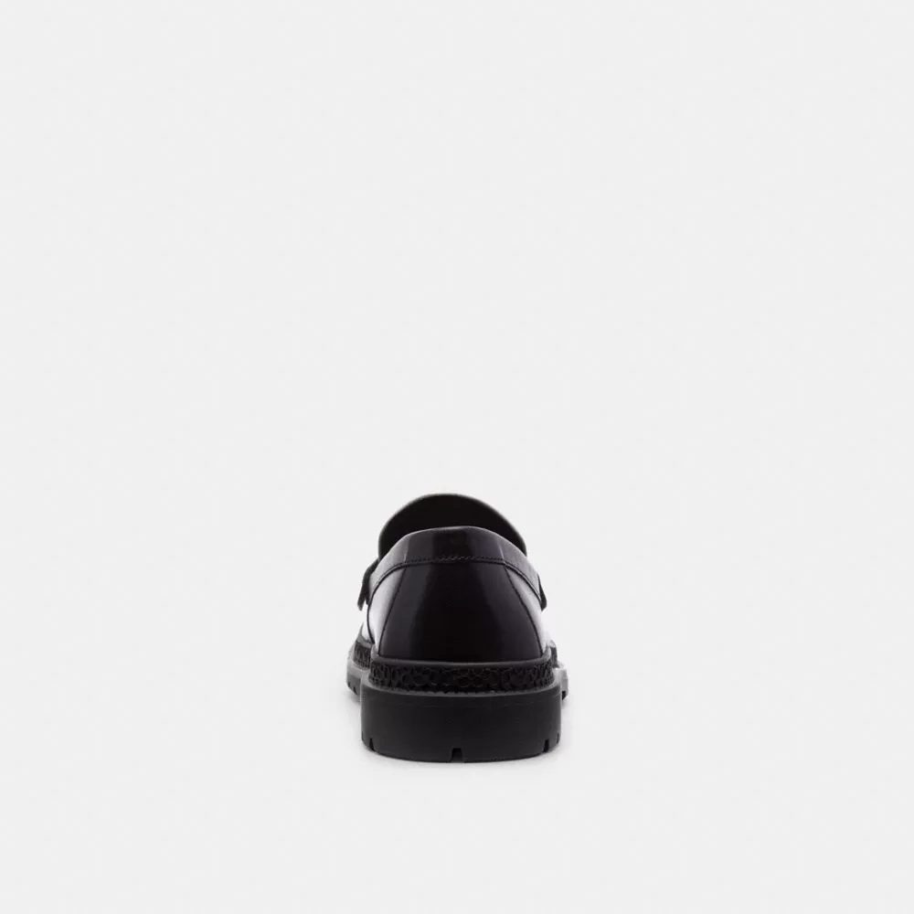 Coach Cooper Loafer Low Shoes Men Black Coach Cooper Loafer Low Shoes Men Black