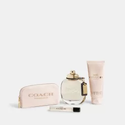 Coach Eau De Parfum 4 Piece Gift Set Fragrance Women Multicolored