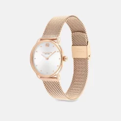 Coach Elliot Watch, 28mm Watches Womens Pink Gold