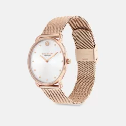 Coach Elliot Watch, 36mm Watches Womens Pink Gold