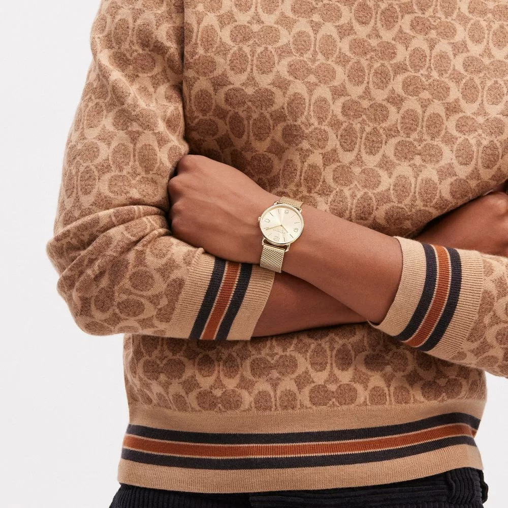 Coach Elliot Watch, 41 Mm Watches Mens Gold Coach Elliot Watch, 41 Mm Watches Mens Gold