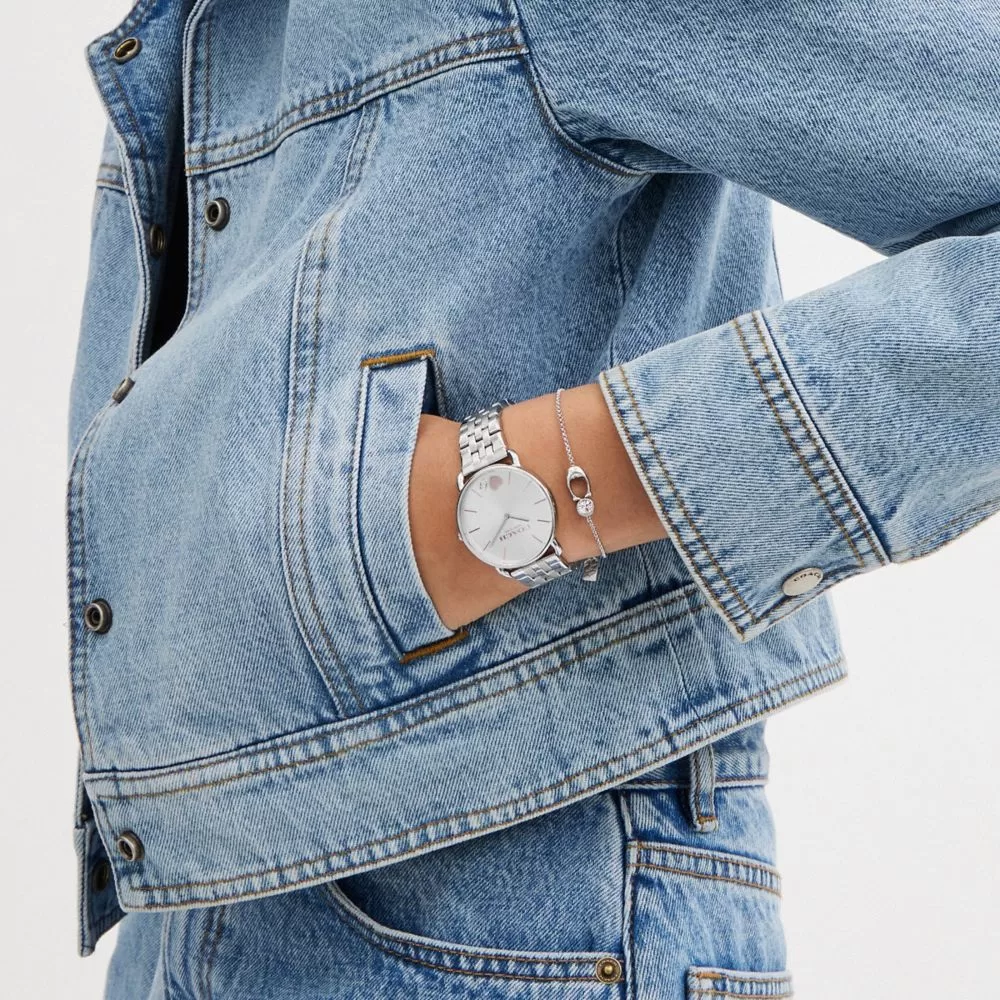 Coach Elliot Watch Gift Set, 28 Mm Watches Women Grey Coach Elliot Watch Gift Set, 28 Mm Watches Women Grey