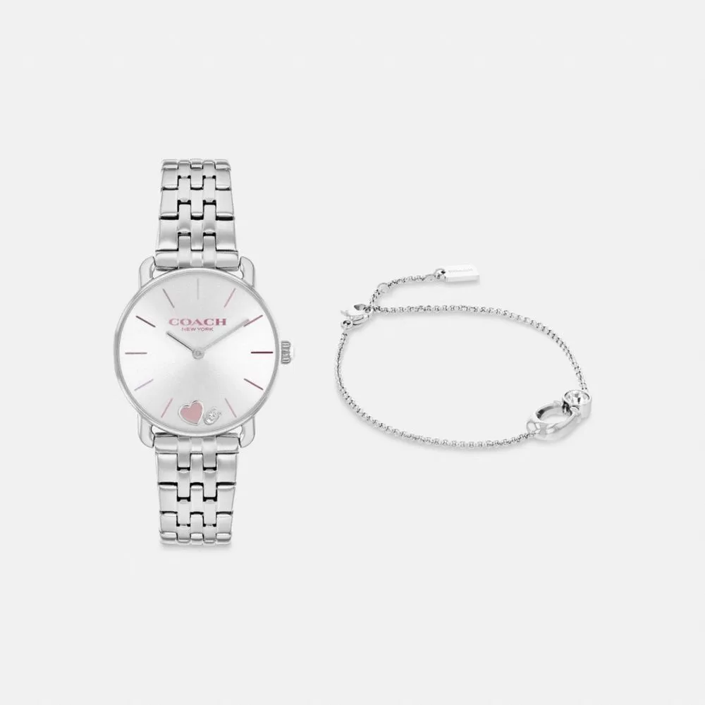 Coach Elliot Watch Gift Set, 28 Mm Watches Women Grey Coach Elliot Watch Gift Set, 28 Mm Watches Women Grey