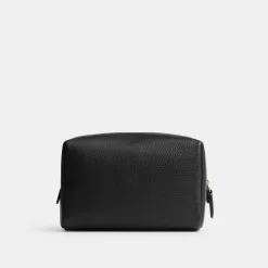 Coach Essential Cosmetic Pouch Travel Bag Women Black