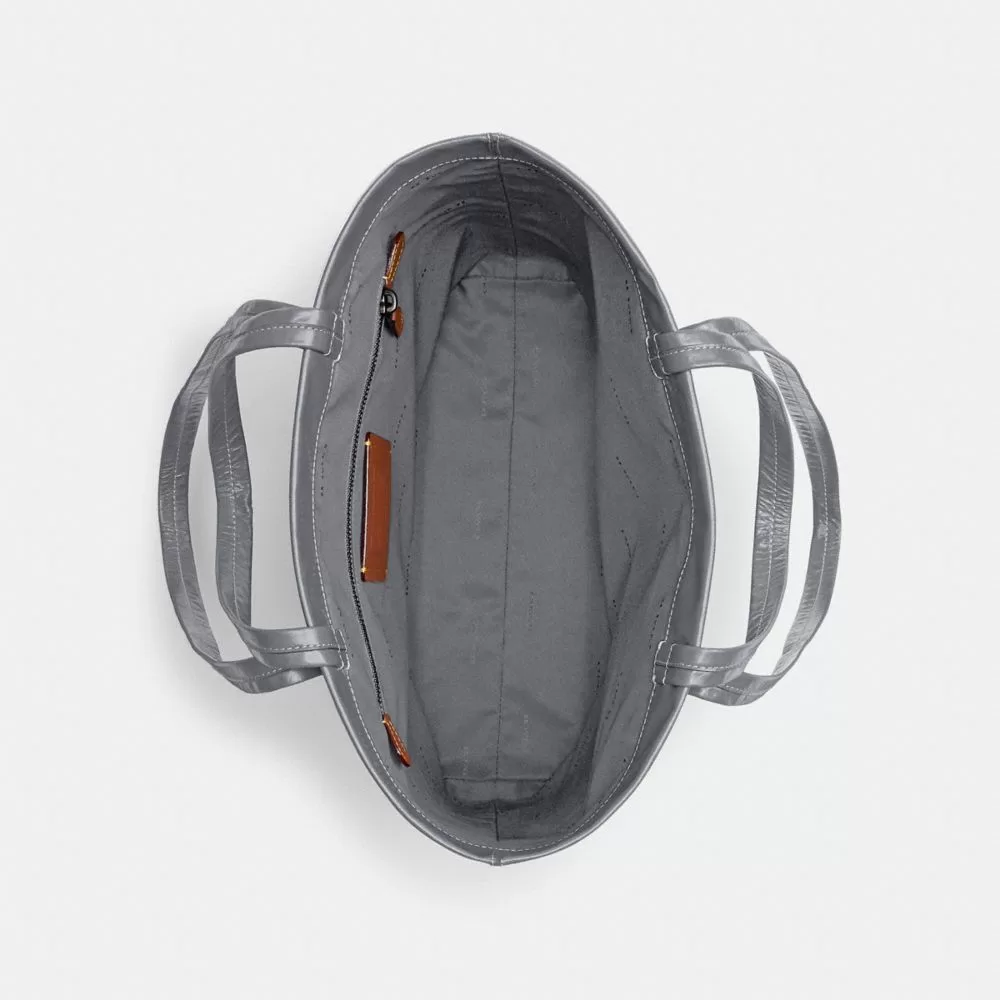 Coach Hall Tote Bag 33 Tote Bags Women Gray Blue Coach Hall Tote Bag 33 Tote Bags Women Gray Blue