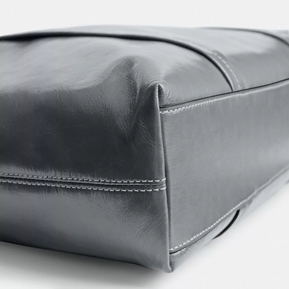 Coach Hall Tote Bag 33 Tote Bags Women Gray Blue Coach Hall Tote Bag 33 Tote Bags Women Gray Blue