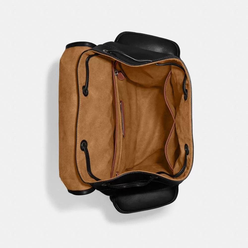 Coach Hitch Backpack Backpacks Men Black Coach Hitch Backpack Backpacks Men Black