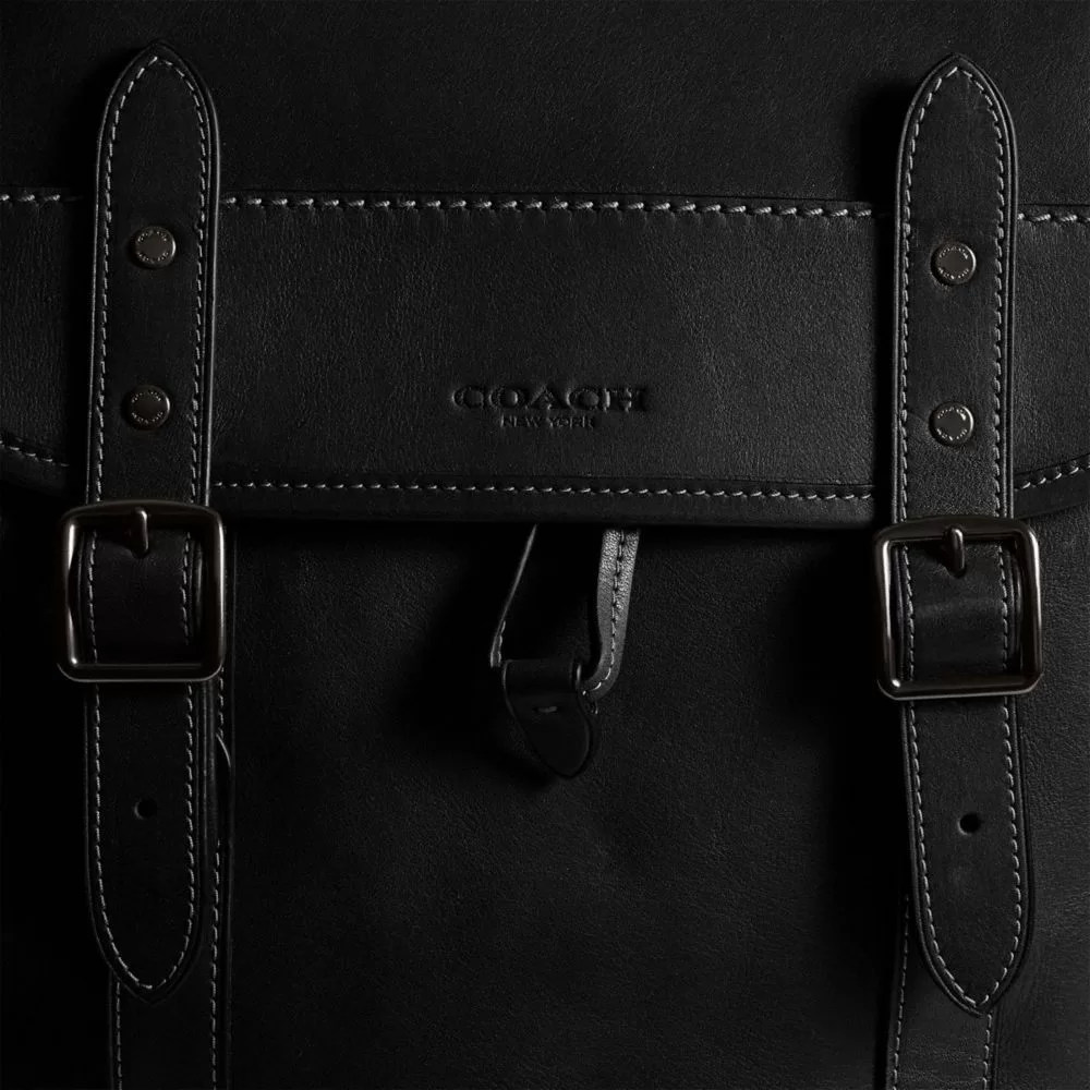 Coach Hitch Backpack Backpacks Men Black Coach Hitch Backpack Backpacks Men Black