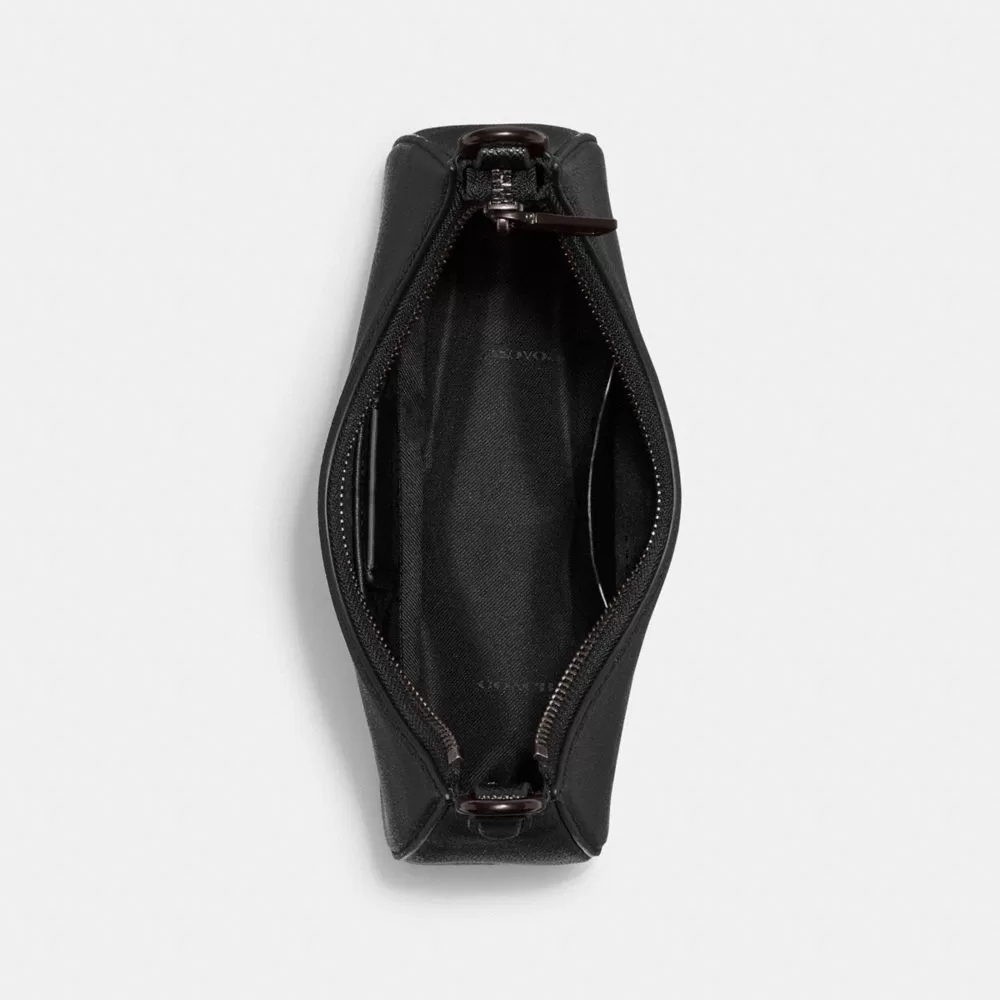 Coach Hobo Crossbody Bag With Signature Canvas Shoulder Bag Men Black Coach Hobo Crossbody Bag With Signature Canvas Shoulder Bag Men Black