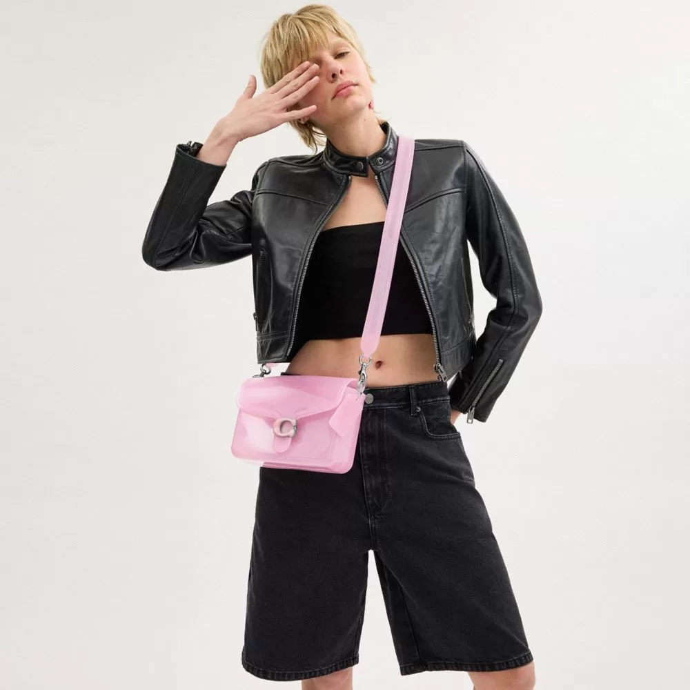 Coach Jelly Tabby Bag Shoulder Bag Women Light Pink Coach Jelly Tabby Bag Shoulder Bag Women Light Pink
