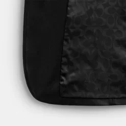 Coach Leather Blazer Jackets Women Black