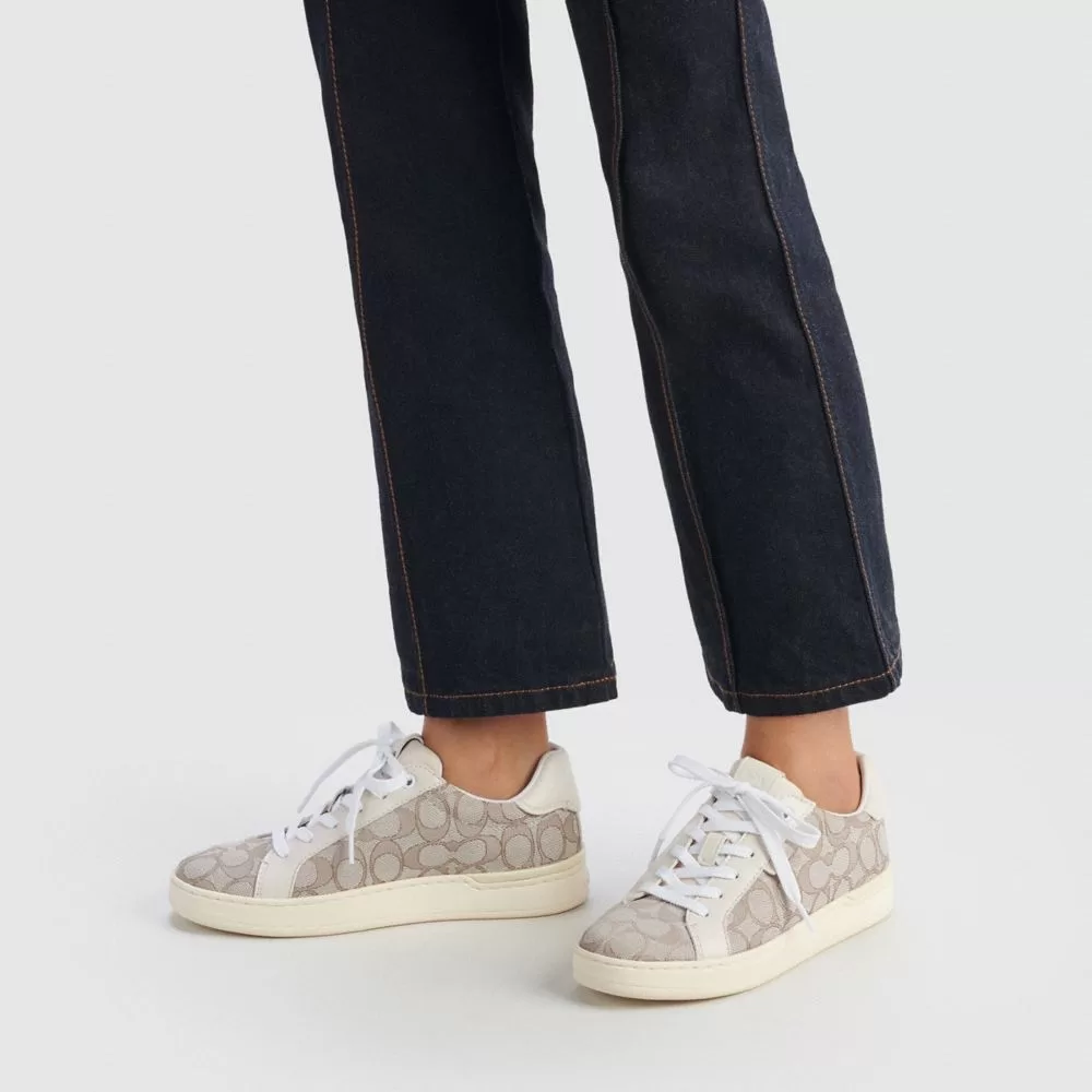 Coach Lowline Low Top Sneaker Sneakers Women Grey Coach Lowline Low Top Sneaker Sneakers Women Grey