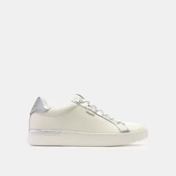 Coach Lowline Low Top Sneaker Sneakers Women Silver