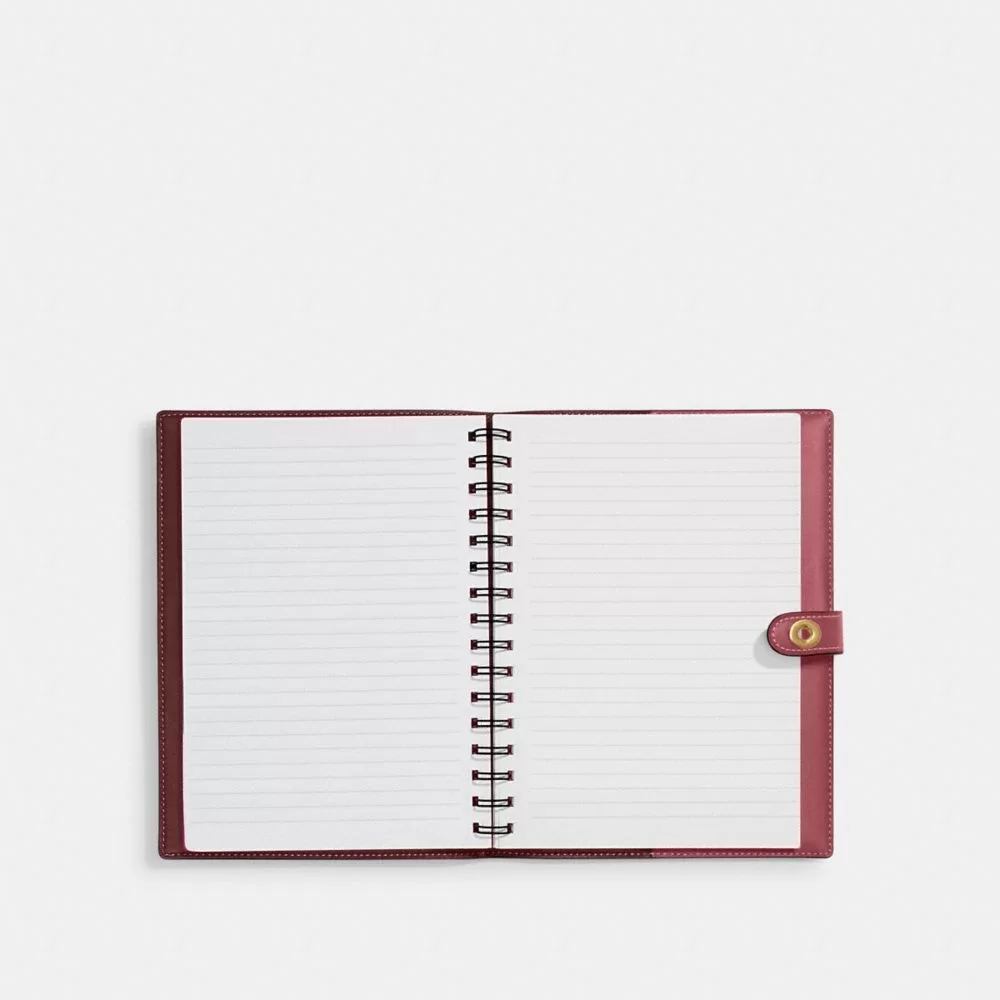 Coach Notebook Travel Bag Women Dark Red Coach Notebook Travel Bag Women Dark Red