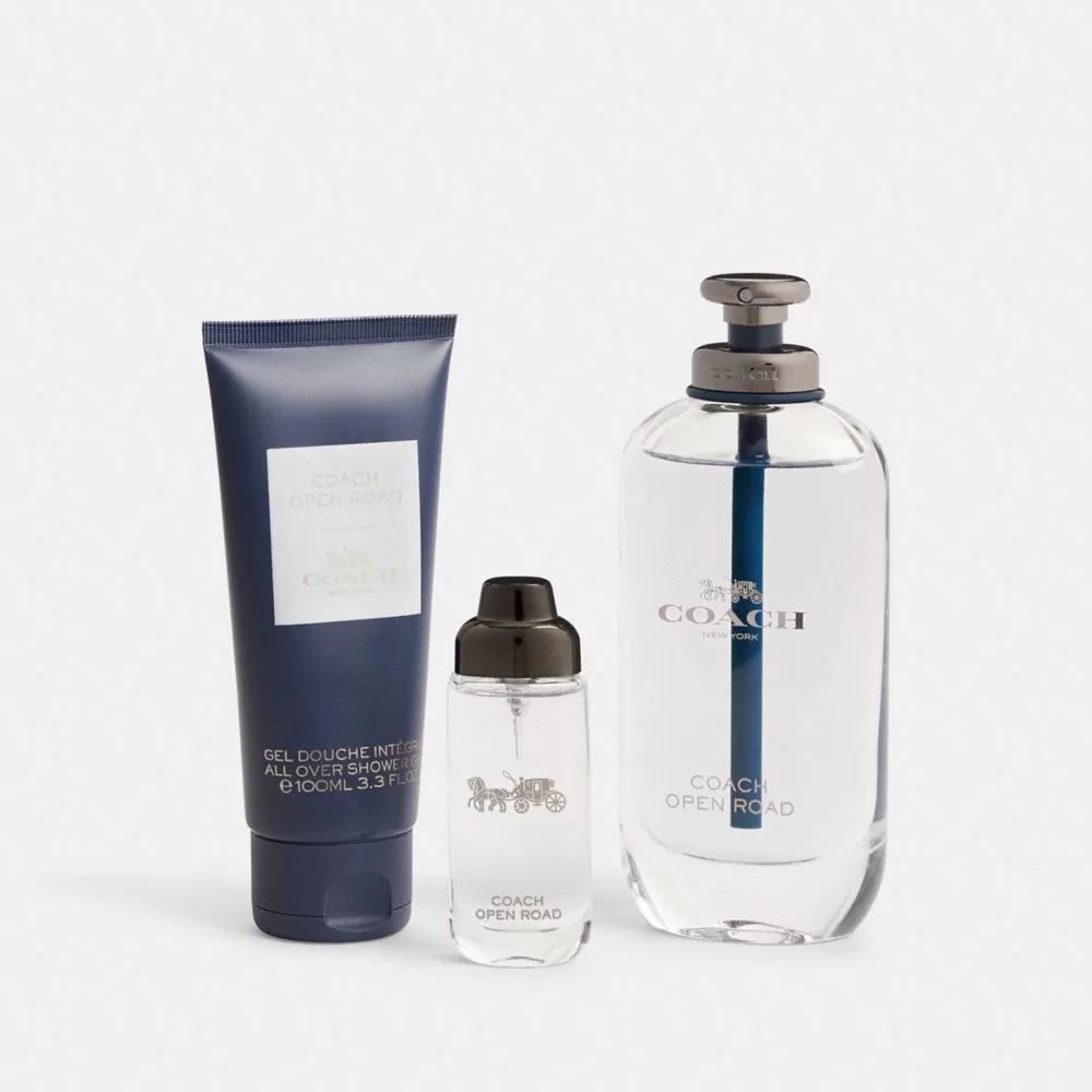 Coach Open Road Eau De Toilette 3 Piece Gift Set Fragrance Men Multicolor Coach Open Road Eau De Toilette 3 Piece Gift Set Fragrance Men Multicolor