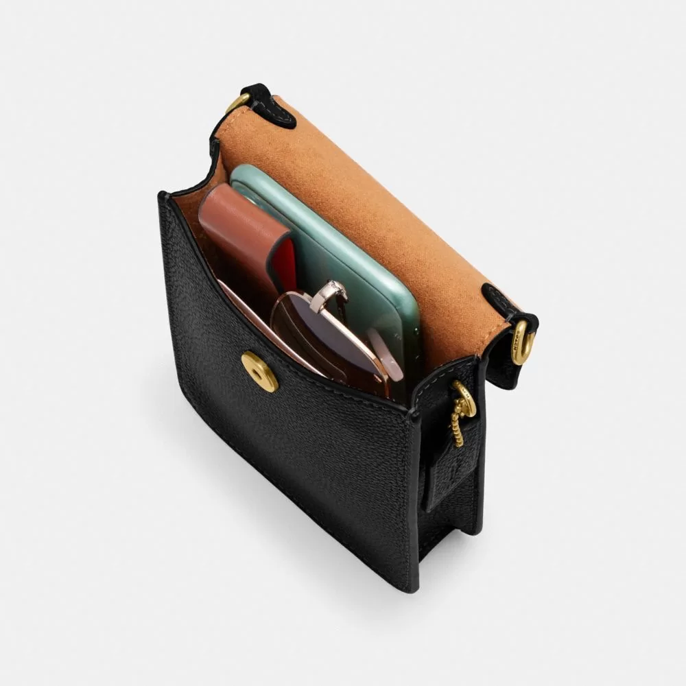 Coach Phone Crossbody Bag Shoulder Bag Women Black Coach Phone Crossbody Bag Shoulder Bag Women Black