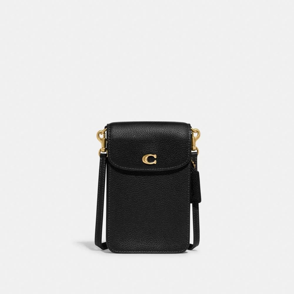 Coach Phone Crossbody Bag Shoulder Bag Women Black Coach Phone Crossbody Bag Shoulder Bag Women Black