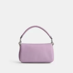 Coach Pillow Tabby Shoulder Bag 20 Shoulder Bag Women Silver Purple