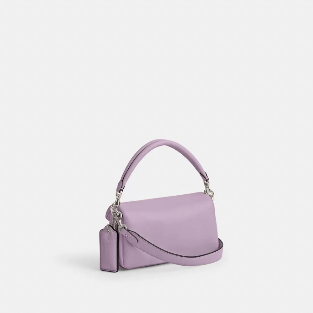 Coach Pillow Tabby Shoulder Bag 20 Shoulder Bag Women Silver Purple Coach Pillow Tabby Shoulder Bag 20 Shoulder Bag Women Silver Purple