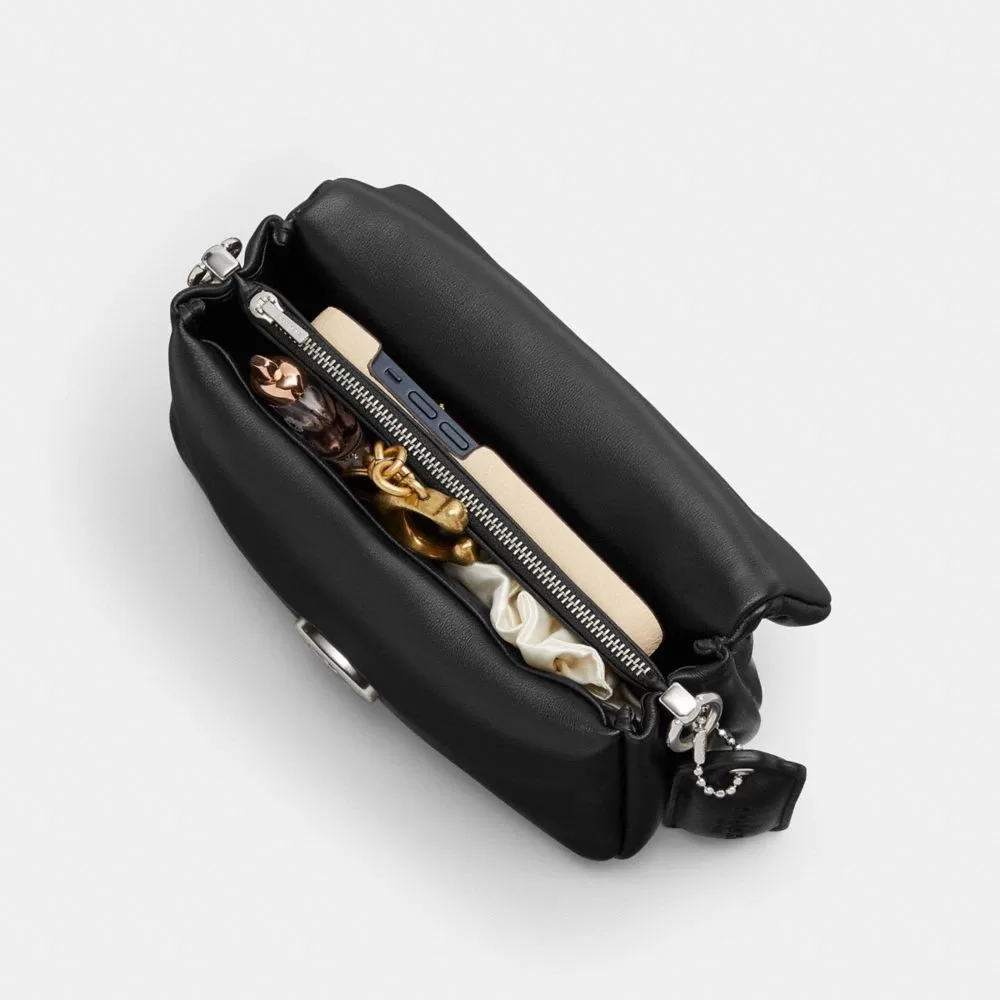 Coach Pillow Tabby Shoulder Bag 20 Shoulder Bag Women Silver Purple Coach Pillow Tabby Shoulder Bag 20 Shoulder Bag Women Silver Purple