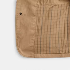 Coach Regenerative Cotton Casual Lightweight Blazer Jackets Men Khaki