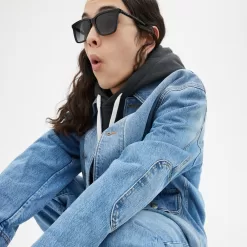 Coach Retro Square Sunglasses Sunglasses Men Black