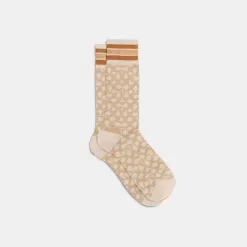 Coach Signature Socks Socks Women Multicolored