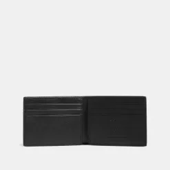 Coach Slim Billfold Wallet Wallets Men Black