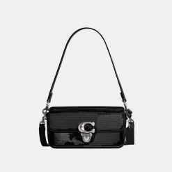 Coach Studio Baguette Bag With Sequins Shoulder Bag Women Silver Black LWZHS 9681 247x247 - Coach Studio Baguette Bag With Sequins Shoulder Bag Women Silver Black