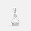 Coach Tabby Bag Charm Jewelry Women Silver Silver