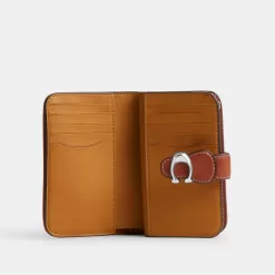 Coach Tabby Medium Wallet Large Wallet Women Silver