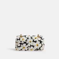 Coach Tabby Shoulder Bag 20 With Quilting And Floral Print Shoulder Bag Women Multicolored