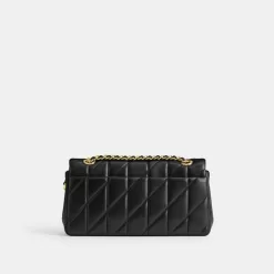 Coach Tabby Shoulder Bag 26 With Quilting Shoulder Bag Women Black