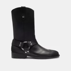Coach Tara Biker Boot Boots Women Black