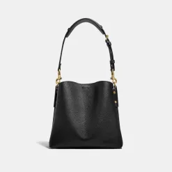 Coach Willow Bucket Bag Shoulder Bag Women Black
