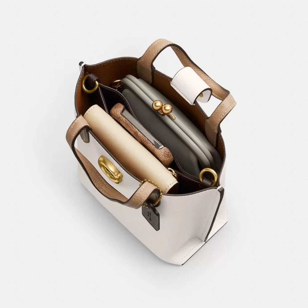 Coach Willow Tote 16 In Colorblock Shoulder Bag Women Multicolor Coach Willow Tote 16 In Colorblock Shoulder Bag Women Multicolor