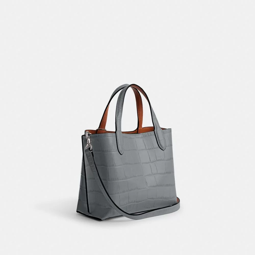 Coach Willow Tote Bag 24 Tote Bags Women Silver Gray Blue Multicolor Coach Willow Tote Bag 24 Tote Bags Women Silver Gray Blue Multicolor
