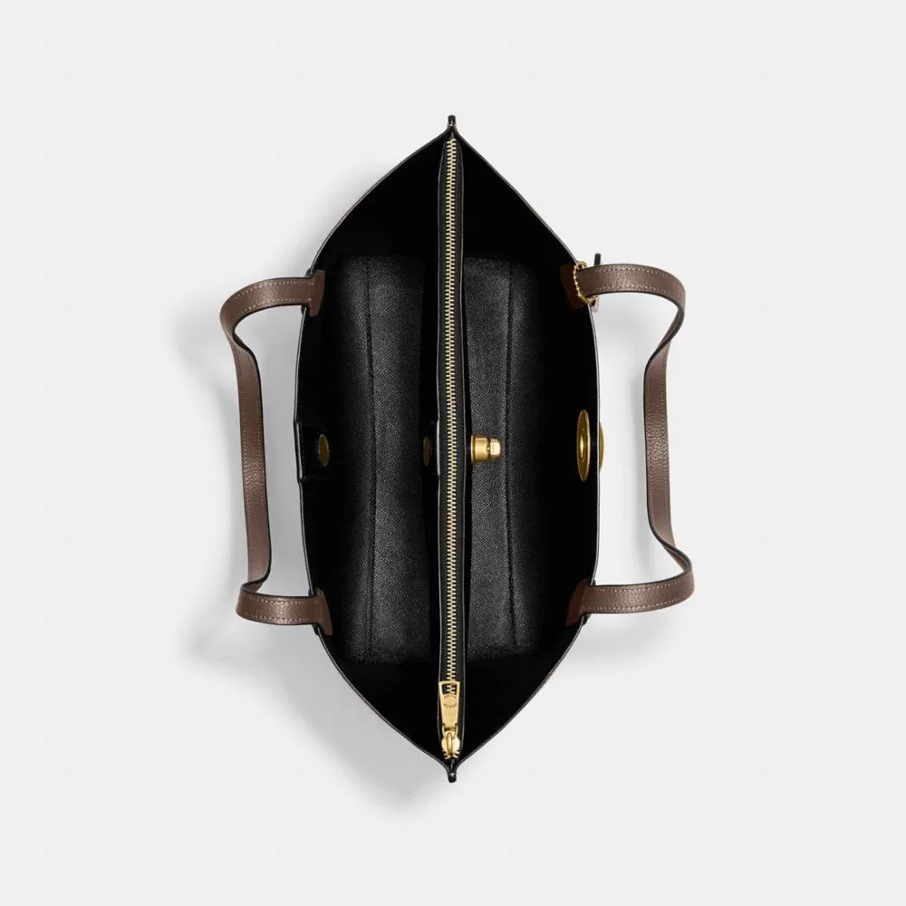 Coach Willow Tote Bag Women’s Dark Gray Coach Willow Tote Bag Women’s Dark Gray